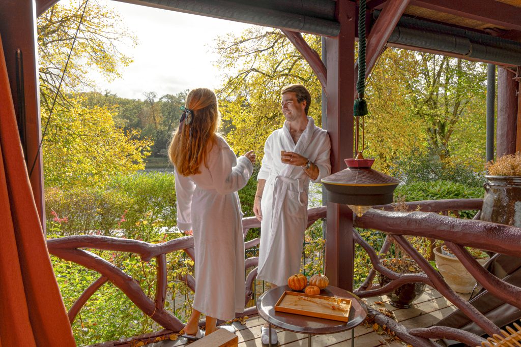 Spa Les Bains de Corot Jacuzzi privatif deux personnes